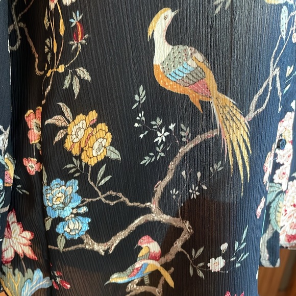 H&M GP & JBAKER gorgeous detailed blouse size 6 - Picture 7 of 11